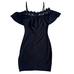 BCX Black Lace Dress